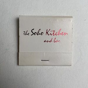 The‎ SoHo Kitchen & Bar, New York City, Matchbook W/ Matches
